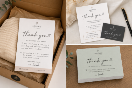 Thank You Cards for Small Business Orders: How to Write Them, Design Them, and Make Them Work A thank you card is the smallest thing you can add to an order and one of the most powerful.